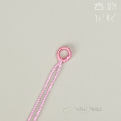 Accessories coil buckle pull ring DIY hand made rope knittin