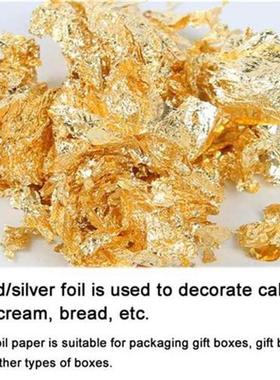 3 Pieces 10g Foil Paper Decorative Gift Box Packing Baking T