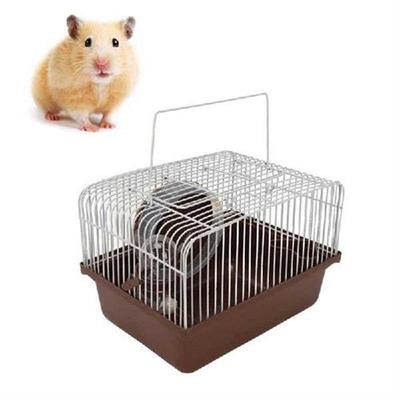 Hamster Cage Breathable Portable Small Animal House with