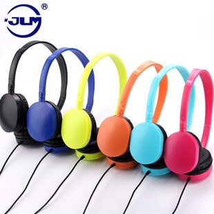 Wired Headphones Audio-Jack Beauty-Girls Kids Foldable with