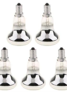 5-Piece R50 Reflector Tungsten Filament Spotlight Bulb