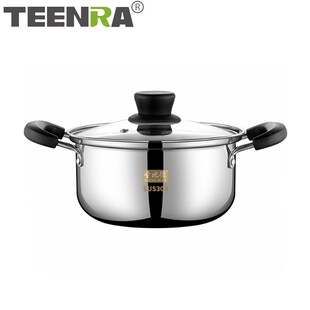 Soup-Pot Cooking-Tools Kichen Double-Bottom-Pot Stainless-St