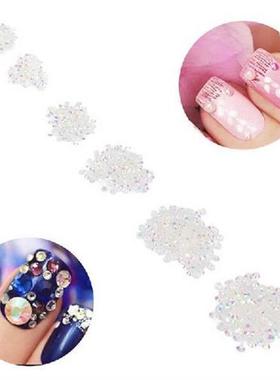 Nail Rhinestones Glue Fixing Glas Coloured Glaze 3D Shiny