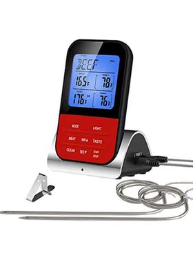 Wireless Kitchen Thermometer Meat Thermometer, BBQ Double Co
