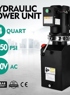 14L Car Lift Hydraulic Power nit Pack (220V) 60hz 1 ph,2950