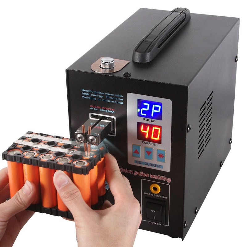 Dual Display Battery Spot Welder LED Light Spot Welding Mach