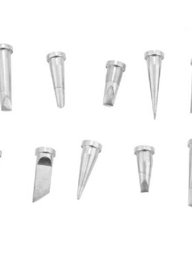 10Pcs Durable Soldering Tip Set for Weller WSD81 WD1000