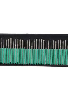 30Pcs/Set Diamond Rotary Burr Bits Drill Grinding Head Set