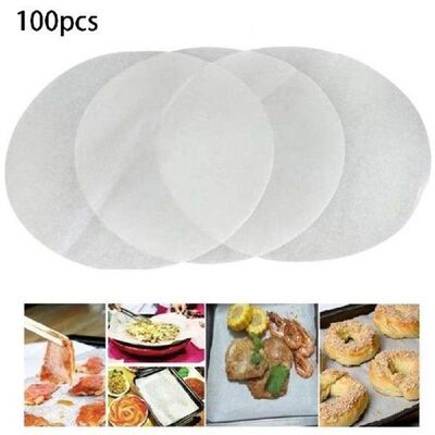 Baking Paper 100 Pcs Non Stick Circle Round Parchment Liner
