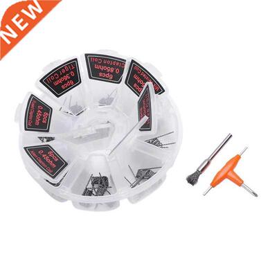 8 in 1 Clapton Coil platte twied Mix twied Fused clapton