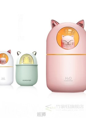 USB Humidifier 300ml Cute Pet Ultrasonic Cool Mist Aroma Air