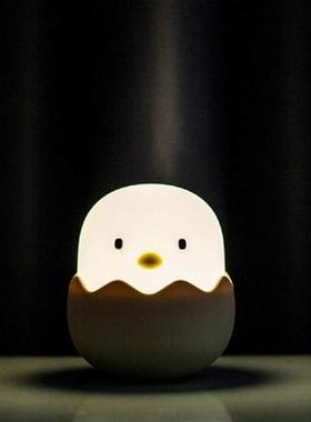 Eggshell Chick LED Touch Bedroom Lamp Eye Protective