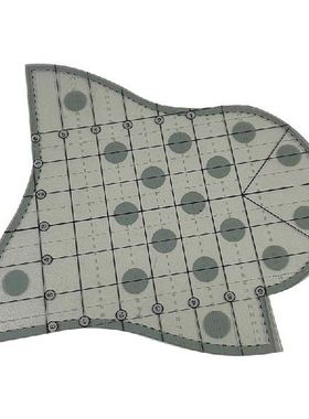 BMDT-Creative Grids Scallop Quilting Template Creative Mesh