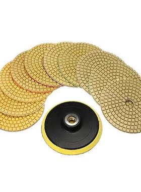 11pcs Diamond Polishing Pad 4 Inch Grinder Disc for Granite