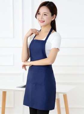 Kitchen Apron Barista Bartender Chef BBQ Cooking Apron Haird