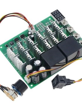 1PCS DC 10-55V 12V 24V 36V 100A Motor Speed Controller  Reve