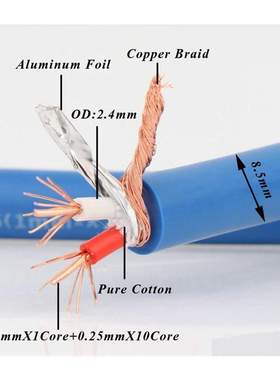 Monosaudio One Pro Series A204 Signal Cable Multplex 5N OFC