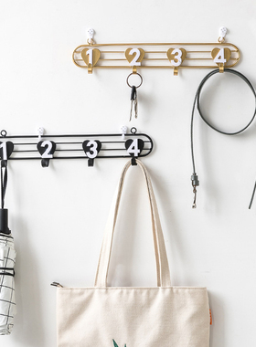 Nordic Decorative Hook Room Organizer Clothing Rack Key