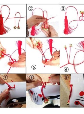 Hand-painted Fox Mask Japanese Full Face PVC Hallo