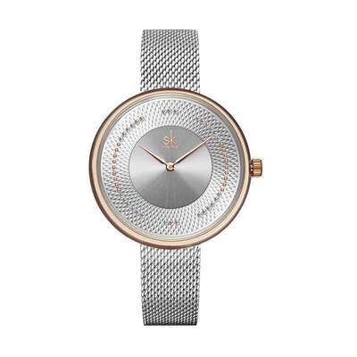 Fashion Rhinestone Women Quartz Watches Luxury SHENGKE Bran