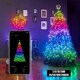 Tree Merry Decor Led Christmas Lights Bluetooth String Xmas
