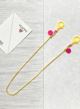 Masks hang rope hanging neck female south Korean smile to