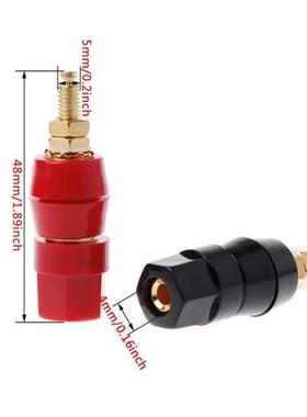 Plug Jack Adapter Socket Audio Speaker Terminal 4mm Banana P