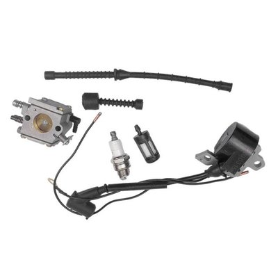 Carburetor Ignition Coil & Fuel Line/Filer Fit For STIHL