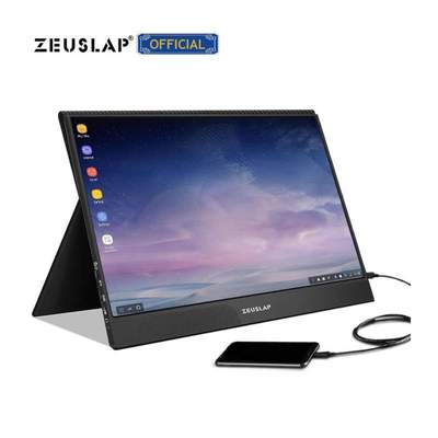 ZEUSLAP thin portable lcd hd monitor 15.6 usb type c hdmi f