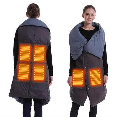 Winter Heated Vest For Women USB Heating Blanket 6-zone