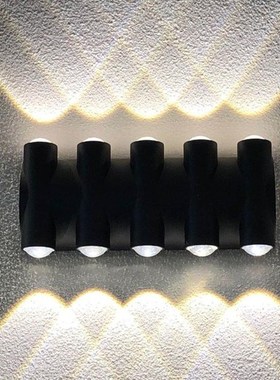 Modern upper and lower wall led interior hotel decorative li