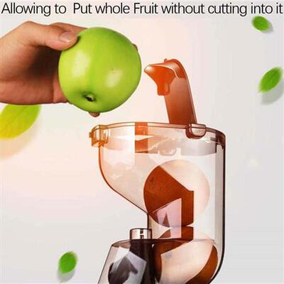 GERMAN Motor Technology New Large Mouth Slow Juicer Fruit Ve