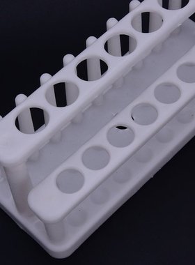 1Pc Plastic Test Tube Rack 15 Holes and 9 Pins Holder Suppor