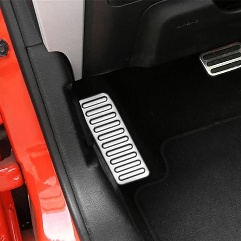 Car Modified Rest Pedal Decorative Piece Left Foot Aluminum