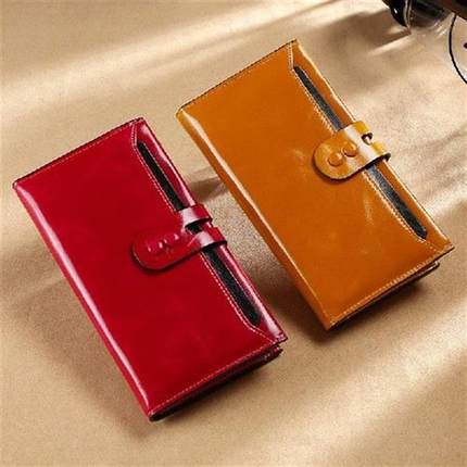 New Women Wallets Fashion Long Leather Top Quality Card