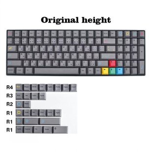 Mechanical Keyboard Keycaps for CHERRY Profile For GMK-Duals