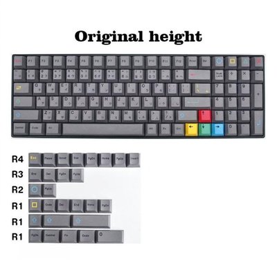 Mechanical Keyboard Keycaps for CHERRY Profile For GMK-Duals