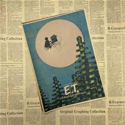 E T the Extra Terrestrial Science fiction cartoon Home Furn