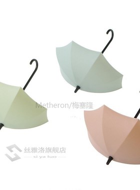 3Pcs/Lot mbrella Shaped Creative Key Hanger Hook Home Decora