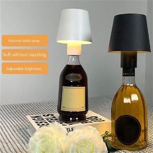 LED Bottle Lamp Head USB Charging Waterproof Desk Decor