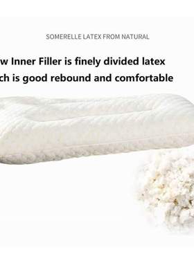Latex Pillow White Memory Foam Bedding Pillow Orthopedic Pil