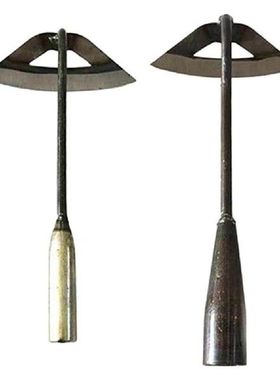 Full Manganese Steel Gardening Hand-held Hollow Small Hoe