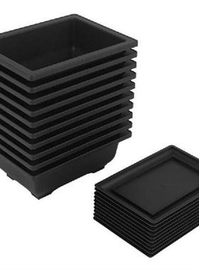 10 Packs Bonsai Training Pots With Tray Plastic Bonsai