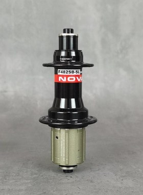 Novatec F482SB-SL road bike hubs Rear 225g black 9/10/11S 24