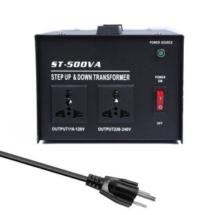 Intelligent Efficient Step Up Down Power Transformer 500W Ho