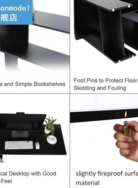 Folding Corner Computer Desk L-Shape PC Laptop Table 适用于
