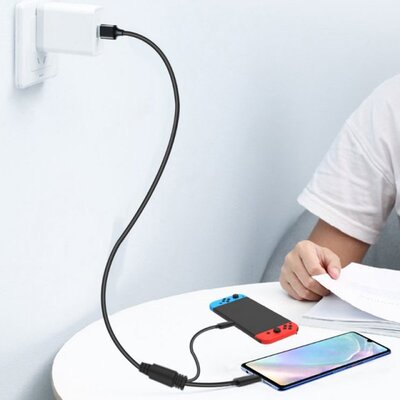 JYS-NS195 2 In 1 Charging Cable For PS5 Controller Data Cabl