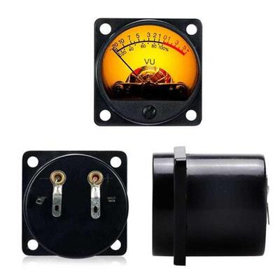 2x Panel VU Meter Warm ack Light Recording Audios Level A