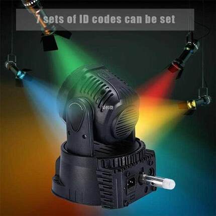 DMX512 Wireless 2.4G Built-in Battery Receiver Controller DM