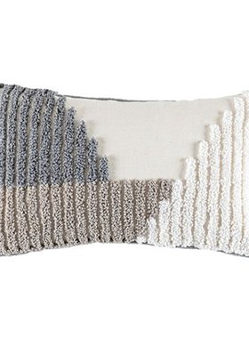 Nordic Style Modern Macrame Tufted Throw Pillow Case Boho Ch